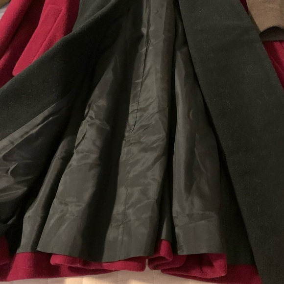 Ladies winter Wool long jacket/Coat size 6 - Picture 17 of 17